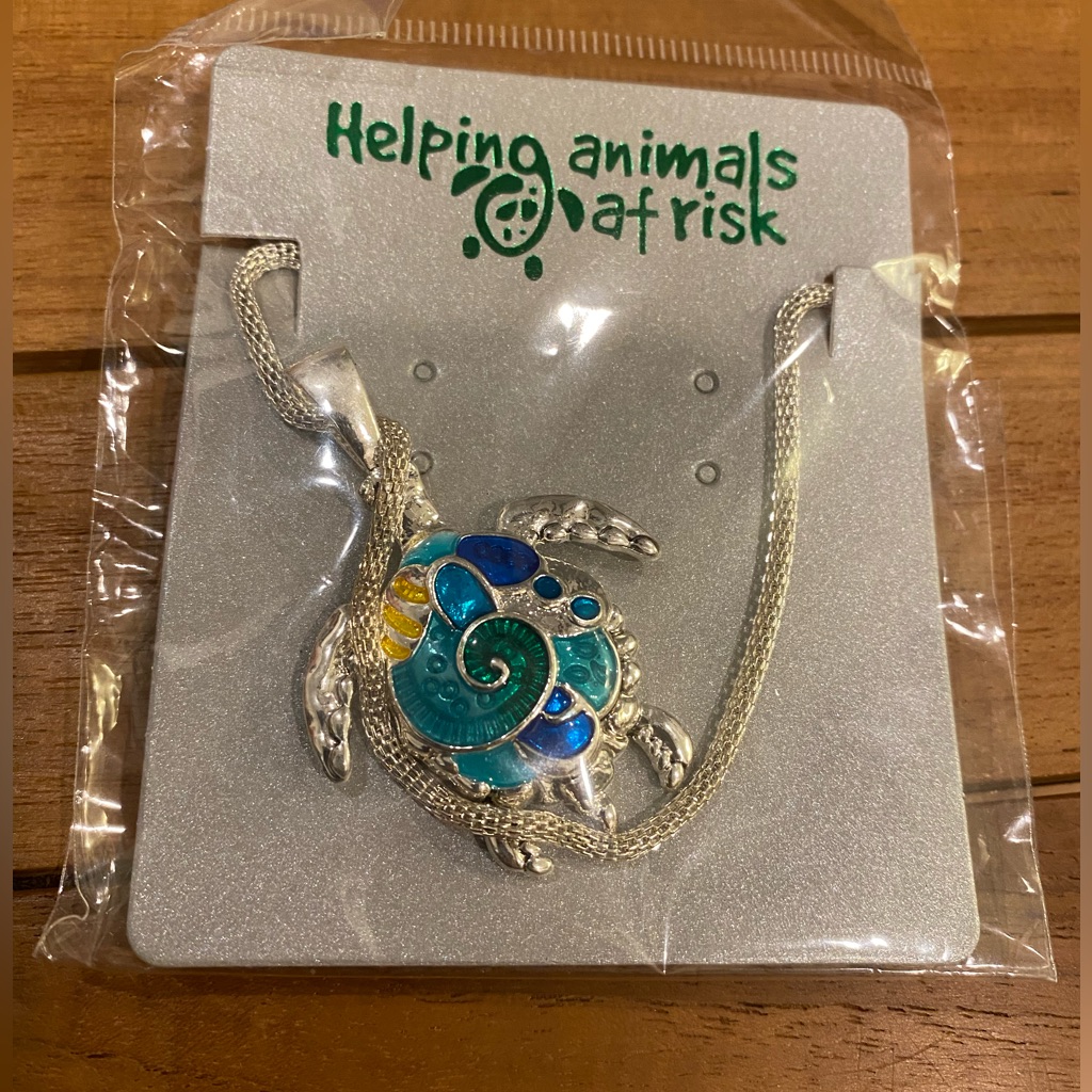 Helping Animals At Risk Turtle Necklace